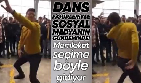 Memleket Partisi'nin Zonguldak 5. sıra adayı Cem Saygı yaptığı dansla gündem oldu