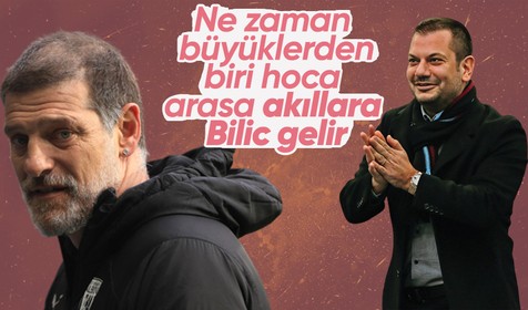 Trabzonspor'da rota Slaven Bilic! Sergen Yalçın olmayınca...