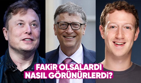 Ünlü milyarderler yoksul olsaydı nasıl görünürdü? Hintli sanatçı Gokul Pillai yapay zeka ile Bill Gates, Elon Musk, Mark Zuckerberg'i resmetti