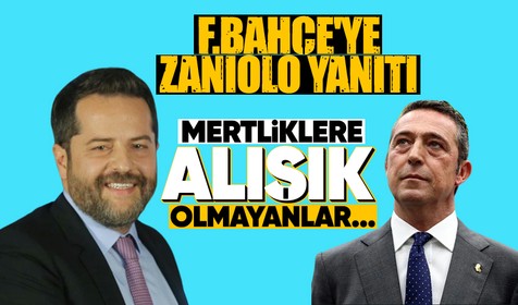 Galatasaray AŞ Başkan Vekili Erden Timur'dan Fenerbahçe'ye sert Zaniolo yanıtı! "Mertliklere alışık olmayanlar..."