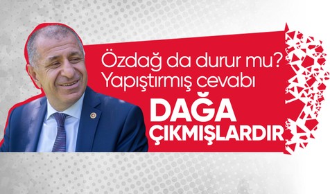 HDP standını boş gören Ümit Özdağ'dan siyasi mizah: Muhtemelen dağa çıktılar