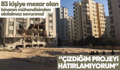 Kahramanmaraş merkezli meydana gelen depremlerde Adana'da yıkılan Alpargün Apartmanı'nın mühendisinden kan donduran sözler!