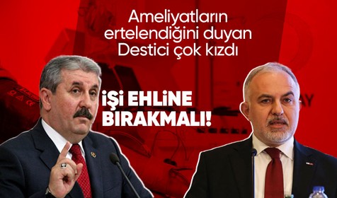 Cumhur İttifakı ortağı Mustafa Destici'den Kızılay Başkanı Kerem Kınık'a istifa çağrısı