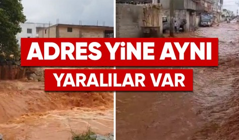 Şanlıurfa'da başlayan yağışlar etkisini artırdı! Vatandaşlar korku dolu anlar yaşadı