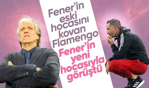 Vitor Pereira'yı gönderen Flamengo Fenerbahçe Teknik Direktörü Jorge Jesus ile görüştü! İşte Portekizli hocanın istediği maaş