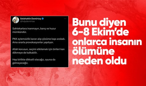 Demirtaş'tan "PKK silah bırakacak" açıklaması: Elimizden geleni yapacağız ve mutlaka başaracağız