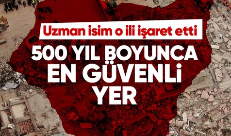 Prof. Dr. Haluk Özener o ili işaret etti! "500 yıl boyunca en güvenli yer" diyerek açıkladı