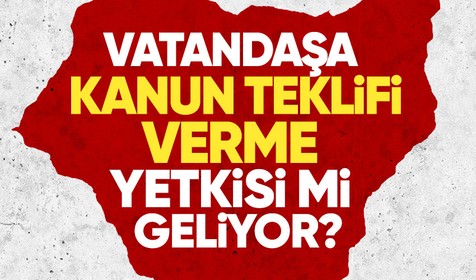 AK Parti Genel Başkanvekili Numan Kurtulmuş: Vatandaşa kanun teklifi verme yetkisini getirmeyi düşünüyoruz