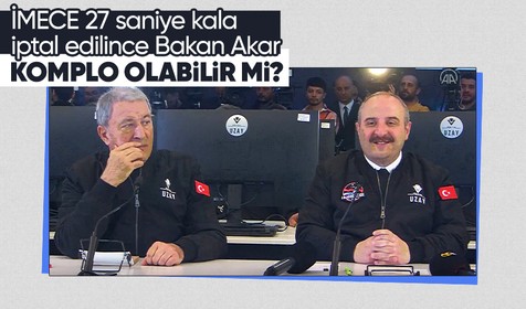 Fırlatılmasına 27 saniye kala iptal olan İMECE uydusu için düzenlenen törenine bu sözler damga vurdu: Komplo olabilir mi?