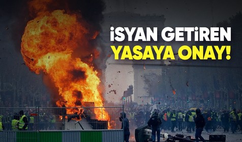 Fransa'da sokaklar karışmıştı! Fransa'da tartışmalı emeklilik reformu onaylandı