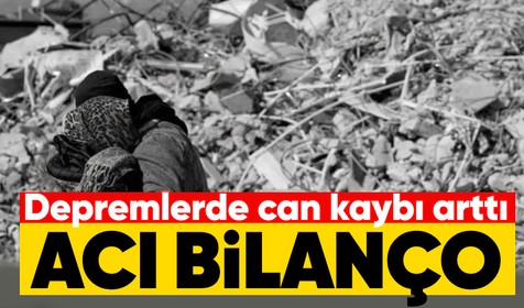 Son dakika: Depremlerde can kaybı 50 bin 500 oldu