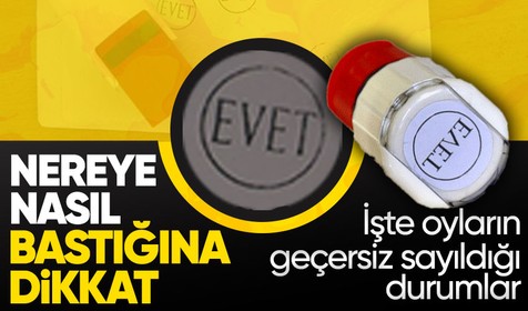 YSK'dan 'geçersiz oy' uyarısı: 6 madde sıralandı! Hangi durumlarda oy geçersiz sayılıyor?
