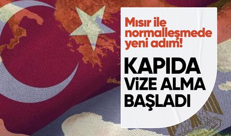 Mısır, Türk vatandaşlarına kapıda vize alma uygulaması başlattı