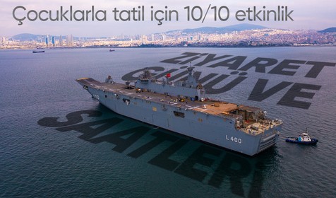Son dakika haberleri... Vatandaşlar için Sarayburnu Limanı'na yanaşacak! TCG Anadolu'nun ziyaret saatleri belli oldu