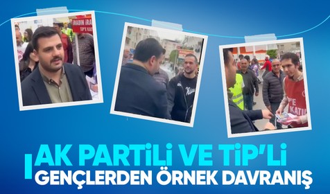 AK Partili ve TİP'li gençlerin arasındaki diyalog gündem oldu!