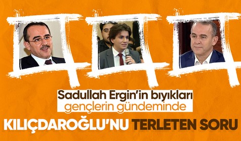 Genç Sadullah Ergin'in badem bıyıklarını sordu! Kemal Kılıçdaroğlu ne diyeceğini bilemedi