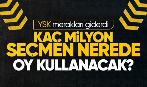 Son dakika haberi... YSK seçmen sayısını açıkladı! Sandıklar da e-Devlet'ten ilan edildi