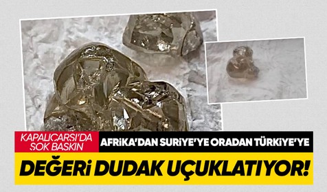 Afrika'dan Suriye'ye Suriye'den Türkiye'ye! Kapalıçarşı'da operasyon | Tam 20 milyon  lira değerinde...