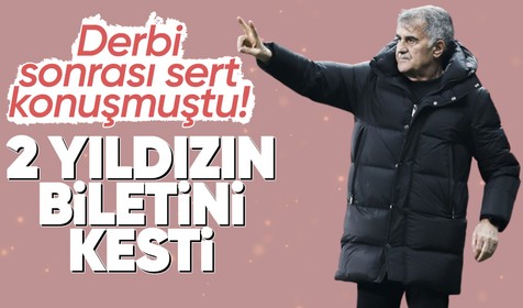 Beşiktaş'ta 2 yıldız sezon sonunda gönderiliyor! Şenol Güneş Trabzonspor maçı sonrası sert konuşmuştu...