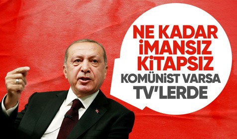 Cumhurbaşkanı Erdoğan'dan Eskişehir'de gençlerle iftar buluşmasında sert sözler: Ne kadar imansız kitapsız komünist varsa TV'lere çıkarıyorlar