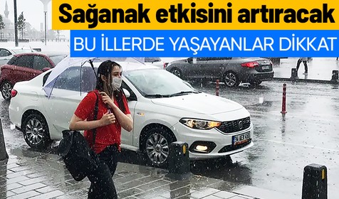 Meteoroloji'den yapılan son hava durumu tahminlerine göre yağışlar bir süre daha devam edecek | 18 NİSAN HAVA DURUMU