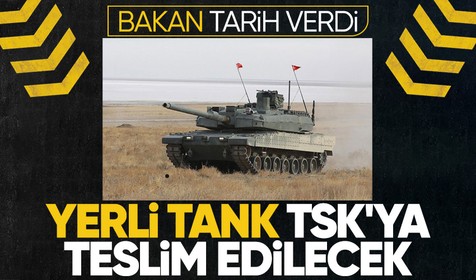 Son dakika! Bakan Hulusi Akar duyurdu: Yerli tank TSK'ya teslim edilecek