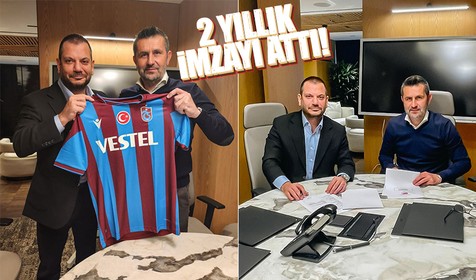Trabzonspor Nenad Bjelica'yı KAP'a bildirdi