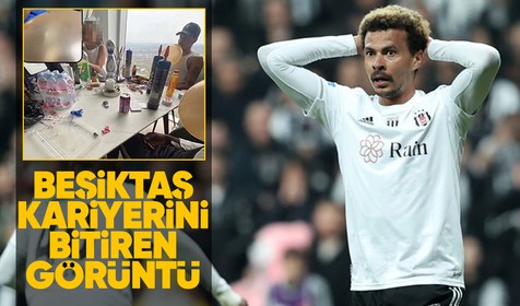 Dele Alli'nin Beşiktaş kariyerini bitiren görüntü