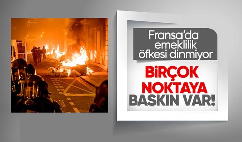 Fransa'da emeklilik reformu krizi büyüyor: Göstericiler tren garlarını bastılar