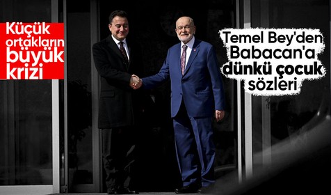 Küçük ortaklar arasında liste krizi! Temel Karamollaoğlu DEVA'ya kızdı: Daha AK Parti'den oy bile alamamış bir parti