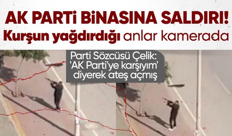 Son dakika! AK Parti Çukurova ilçe binasına silahlı saldırı! İşte ilk açıklama