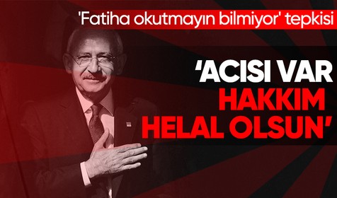 Cumhurbaşkanı adayı Kemal Kılıçdaroğlu: Mezarlıkta acılı insan her şeyi söyleyebilir, yapabilir; acısına vermek gerekir, benim hakkım varsa ben helal ettim