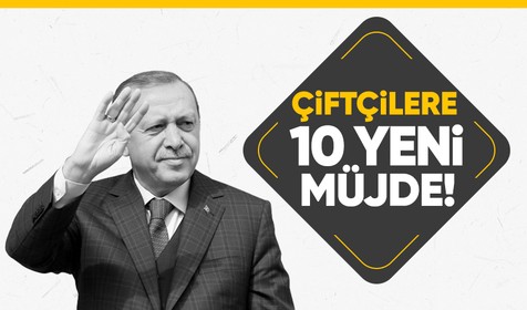 Son dakika haberleri... Cumhurbaşkanı Recep Tayyip Erdoğan, Gaziantep'te çiftçilere yönelik 10 yeni müjdeyi açıkladı