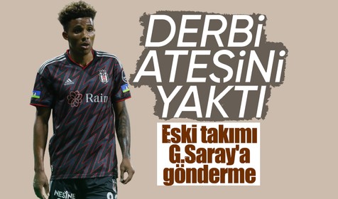 Beşiktaş'ın yıldızı Gedson'dan eski takımı Galatasaray'a gönderme