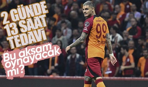 Galatasaray'ın yıldızı Mauro Icardi Fatih Karagümrük mücadelesinde oynayacak mı?