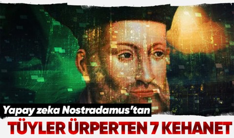 Yapay zeka Nostradamus'tan 2099 yılına kadar 7 büyük kehanet