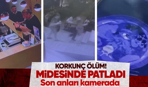 Feci ölüm! Midesine sakladığı uyuşturucu dolu kapsüller patladı! Son anları kamerada