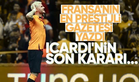 Icardi'den Fransız basınına transfer sözleri! Galatasaray'da kalacak mı?