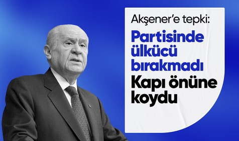 MHP Genel Başkanı Bahçeli'den Meral Akşener'e tepki: Partisinde ülkücü bırakmadı