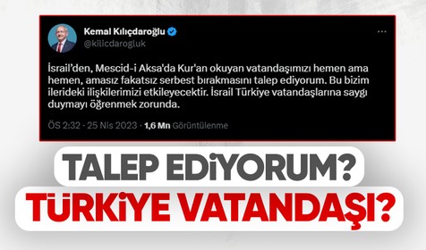 Millet İttifakı Cumhurbaşkanı Adayı Kemal Kılıçdaroğlu İsrail'de gözaltına alınan Türk vatandaşının serbest bırakılmasını talep etti: O ifadesi tepki çekti