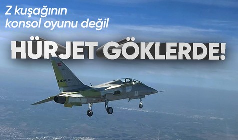 TUSAŞ tarafından yerli ve milli imkanlarla geliştirilen Türkiye’nin ilk jet motorlu eğitim ve hafif taarruz uçağı Hürjet ilk uçuşunu gerçekleştirdi