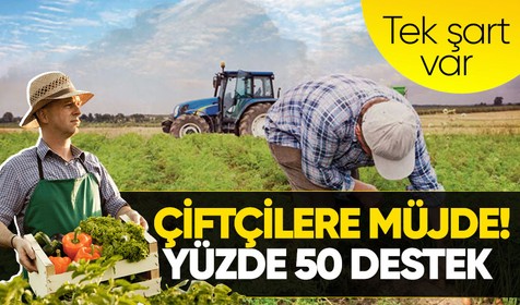 Çiftçilere müjde! Tarımsal amaçlı su kullanımına yarı yarıya destek!