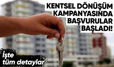 Çevre, Şehircilik ve İklim Değişikliği Bakanı Murat Kurum duyurdu: İstanbul'da "Kentsel Dönüşümde Yarısı Bizden Kampanyası"na başvurular başladı