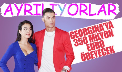 Ronaldo Georgina Rodrigue ile ayrılıyor! 350 milyon euro ödeyecek