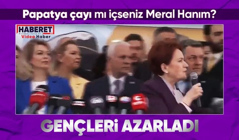 Akşener kendisini dinleyen kalabalığı azarladı: Azıcık susun ya!