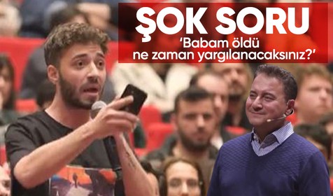 Ali Babacan'a şok soru: Ne zaman yargılanacaksınız?
