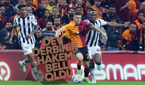 Son dakika... Beşiktaş-Galatasaray derbisinin hakemi belli oldu