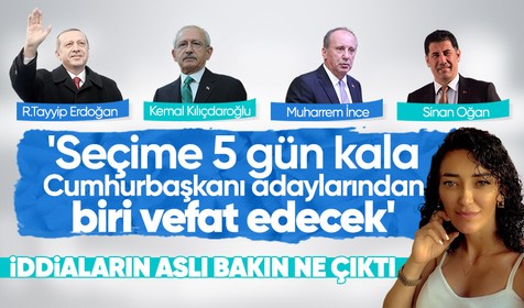 Ünlü astrolog Meral Güven seçime 5 gün kala Cumhurbaşkanı adaylarından birinin vefat edeceğini söyledi mi? İddiaların aslı ortaya çıktı