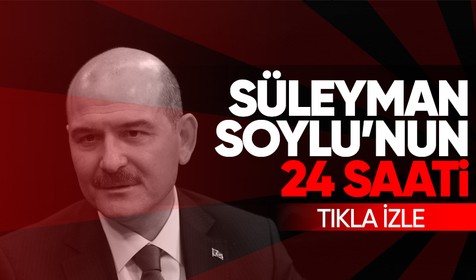 Adem Metan seçim çalışmalarına devam eden İçişleri Bakanı Süleyman Soylu'nun 24 saatini çekti