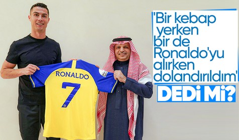 Al Nassr Başkanı Al-Muammar, Ronaldo transferi için 'dolandırıldım' dedi mi? Çarpıcı iddiaya cevap geldi!